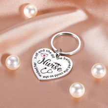 Load image into Gallery viewer, Nurse Christmas Gifts for Women Funny Nurse Appreciation Keychain for RN Nurse Week Graduation Gifts for Her Nursing School Students Birthday Thank You Gifts for Registered Nurse Practitioner Female