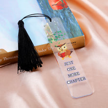 Load image into Gallery viewer, Just One More Chapter Bookmark for Book Lovers Funny Book Markers for Teens Stocking Stuffers Inspirational Bookmark for Boys Girls Friend Reading Reader Graduation Gifts for Student Teacher Christmas