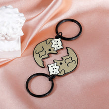 Load image into Gallery viewer, Cute Stuff Couple Gifts for Boyfriend Girlfriend Otter Lover Birthday Christmas Valentines Gifts for Husband Wife Otter Half Otter Matching Gifts Keychain for Best Friend Sister Fiance Him Anniversary