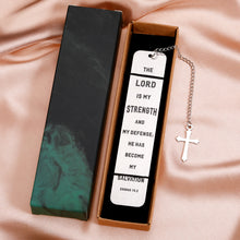 Load image into Gallery viewer, Christian Religious Bookmark Gifts for Women Men Bible Verse First Communion Baptism Church Bulk Gifts for Teen Boy Girl Godson Goddaughter Bible Prayer Gifts for Book Lovers Birthday Christmas Easter