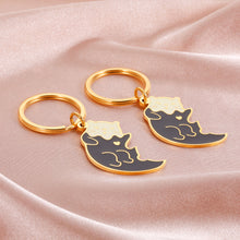 Load image into Gallery viewer, Cute Stuff Couple Gifts for Boyfriend Girlfriend Otter Lover Birthday Christmas Valentines Gifts for Husband Wife Otter Half Otter Matching Gifts Keychain for Best Friend Sister Fiance Him Anniversary