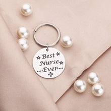 Load image into Gallery viewer, Nurse Inspirational Graduation Gift Nursing Day Weeks Keychain for Her Men Women Kids Mom -Best Nurse Ever-Nurse Graduation Gifts Nurses Week