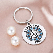 Load image into Gallery viewer, I Love You 3000 Keychain Inspirational Gift Keychain Fan Gift for Wife, Girlfriend, Boyfriend, Husband Gift Thanksgiving Christmas Stcoking Stuffer