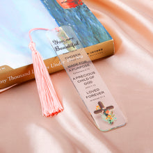 Load image into Gallery viewer, Inspirational Christian Gifts for Women Bible Verse Bookmark Baptism Gifts for Girls Religious Christmas Stocking Stuffers for Teen Girls Daughter Goddaughter Sister Friends Easter Church Bulk Gifts