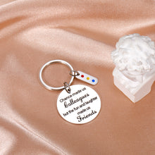 Load image into Gallery viewer, Christmas Gifts for Coworkers Leaving Gifts Keychain for Boss Thank You Appreciation Gifts for Employee Colleagues Leader Birthday Farewell Going Away 2022 Retirement Gifts Office Staff Best Friends