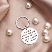 Load image into Gallery viewer, Coach Keychain Sports Gifts for Men Woman Boys Football Basketball Baseball Swimming Soccer a Great Coach is Hard to Find and Impossible to Forget Birthday Match Cheer Key Ring