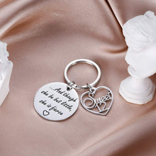 Load image into Gallery viewer, 12th Birthday Gift Keychain Idea for Teenage Teen Girls 12th Granddaughter Daughter Gift Though She be but Little, She is Fierce