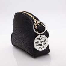 Load image into Gallery viewer, Coworker Leaving Gifts for Women Men Valentine Gifts Keychain Thank You Appreciation Funny Gift Mens Friends Office Keyring Supervisor Boss Colleagues Retirement Birthday Wedding Going Away Goodbye