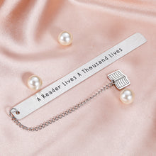 Load image into Gallery viewer, Bookmark Gifts for Book Lover Inspirational Gifts for Women Men Book Club Gifts for Reader Writer Christmas Birthday Gifts for Friend Coworker Teenage Boys Girls Librarian Graduation Gifts for Teacher