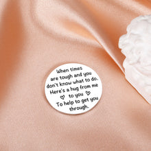 Load image into Gallery viewer, Pocket Hug Token Get Well Soon Gifts for Women Men Long Distance Relationship Cancer Survivor Gifts for Friends Christmas Stocking Stuffers Graduation Gifts for Teen Boys Girls Birthday Inspirational