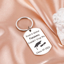 Load image into Gallery viewer, Funny Gifts Keychain for Class of 2022 Graduation Gifts for Him Her High School Boys Girls Grad Gifts for College Master Nurse Medical School Student PhD Inspirational Gifts for Son Daughter Women Men