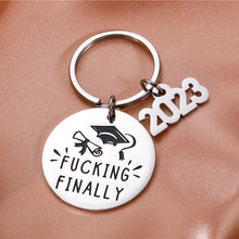 Load image into Gallery viewer, 2023 Graduation Gifts for Him Her Funny High School College Graduation Gifts Keychain for Boys Girls Nursing Law School Students Senior Graduate Gifts for Master PhD Degree Son Daughter Best Friends