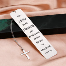 Load image into Gallery viewer, Christian Religious Bookmark Gifts for Women Men Bible Verse First Communion Baptism Church Bulk Gifts for Teen Boy Girl Godson Goddaughter Bible Prayer Gifts for Book Lovers Birthday Christmas Easter