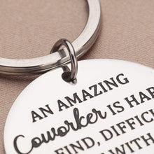 Load image into Gallery viewer, Tritiara Coworker Leaving Gift for Men Women Keychain-Going Away Gifts New Job Keychain Funny Goodbye Thank You for Employees Boss Colleague -Retirement Farewell Keyring