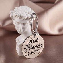 Load image into Gallery viewer, Tritiara Best Friend Keyring BFF Keychain for Women Men BFF Keychain Friendship Charms Birthday Graduation Wedding Distance Present -Best Friend Forever Jewelry