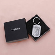 Load image into Gallery viewer, Tritiara Husband Gifts Key Chain from Wife Anniversary Wedding Birthday Keychain Meeting You was Fate Becoming Your Wife was A Choice Couple Jewelry Valentines Christmas Gift for Lover Him