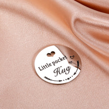Load image into Gallery viewer, Pocket Hug Token Miss You Gifts for Boyfriend Husband Valentines Day Long Distance Relationship Love Gifts for Couple Family Social Distancing Isolation Friendship Keepsake for Friend BFF Double-Sided