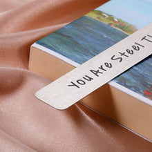 Load image into Gallery viewer, 11th Anniversary Steel Gifts for Him Her Husband Wife Steel Anniversary Bookmark Gifts for Couple Hubby Wifey Funny 11 Year Wedding Anniversary Present for Boyfriend Girlfriend Christmas Birthday Gift