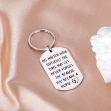 Load image into Gallery viewer, Nurse Keychain Gift Graduation Gift Keychain Medical Student Gift Nurse Day Gift