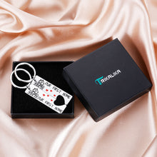 Load image into Gallery viewer, Housewarming Gifts Our First Home Keychain for New Homeowners Women Men New Home New House Keyring for Couples Her Him Moving in Keychain Realtor Closing Gifts House Warming Present for Family Friends