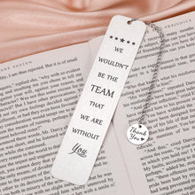 Load image into Gallery viewer, Coworker Thank You Employee Appreciation Team Gifts for Manager Leader Boss's Day Gifts Bookmark for Coach Boss Lady Colleague Going Away Leaving Birthday Retirement Mentor Supervisor Office Christmas