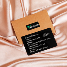 Load image into Gallery viewer, Boss Christmas Gifts Thank You Boss Metal Wallet Insert Card for Men Women Mentor Leader Boss Lady Male Bosses Day Gifts Coworker Leaving for Supervisor Manager Colleague Retirement Birthday Gift