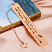 Load image into Gallery viewer, Employee Appreciation Bookmark for Team Office Thank You Retirement Gifts for Women Men Teacher Coworker Leaving Farewell Work Gift for Boss Leader Colleague Birthday Holiday Christmas Book Lover Gift