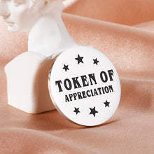 Load image into Gallery viewer, Coworker Christmas Gifts Token of Appreciation for Team Leader Boss Day Gifts for Supervisor Thank You Gifts Coworker Employee Staff Farewell Going Away Retirement Gifts for Social Worker Double-Sided