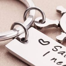 Load image into Gallery viewer, Fathers Day Present Gift Sail Safe Keychain for Dad Boyfriend Girlfriend Husband Son Dad-Sail Safe I Need You Here with me-Valentines Birthday Gifts