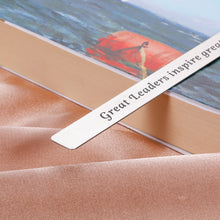 Load image into Gallery viewer, Great Leaders Gift for Boss Supervisor Mentor Bosses Day Bookmark Gifts for Women Men Boss Lady PM Coworker Leaving Farewell Retirement Promotion Thank You Appreciation Leadership New Job Holiday Gift