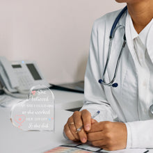 Load image into Gallery viewer, Acrylic Nurse Gifts for Women Nurse Appreciation Gifts for RN Nurse Practitioner Nursing School Student Graduation Christmas Office Gifts for Nurse Week Nurses Day Paperweight Decor for Medical Doctor
