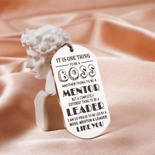 Load image into Gallery viewer, Boss Christmas Gifts for Mentor Leader Boss Appreciation Gifts Keychain for Supervisor Colleague Office Employee Thank You Gift for Coworker Leaving Farewell Retirement Gift for Boss Lady Birthday