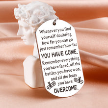 Load image into Gallery viewer, 2022 Graduation Gifts Keychain for Him Her Teens Inspirational Graduation Gifts for Women Men College High School Nurse Master PhD Law Medical Students Grad Gifts for Senior Class of 2022 Son Daughter