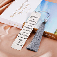 Load image into Gallery viewer, Christian Christmas Gifts for Women Men Bible Verse Bookmark Religious Easter Gifts for Kids Godson Goddaughter Inspirational Graduation Catholic Baptism Gifts for Teen Boys Birthday Thanksgiving Gift