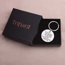 Load image into Gallery viewer, Tritiara Mothers Day Daughter Gift Keychain For Women From Dad Mom In Law -Inspirational Graduation Gifts -Birthday Wedding -My Little Girl Yesterday My Friend Today My Daughter Forever