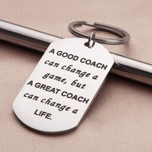 Load image into Gallery viewer, Tritiara Coaches Gifts Keychain for Men Women Basketball Football Soccer Basketball Swimming Baseball Cheer Birthday Teachers Appreciation Thank You Gift Keyring Jewelry