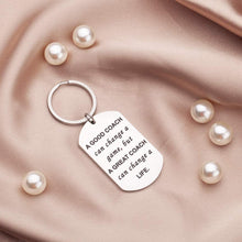 Load image into Gallery viewer, Tritiara Coaches Gifts Keychain for Men Women Basketball Football Soccer Basketball Swimming Baseball Cheer Birthday Teachers Appreciation Thank You Gift Keyring Jewelry