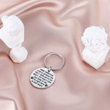 Load image into Gallery viewer, Tritiara Loss of Pet Memorial Gift Keychain Dog Cat Remembrance Jewelry Sympathy Gift Remembrance When Tomorrow Starts Without Me Key Ring