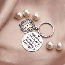 Load image into Gallery viewer, Tritiara Sister Gift from Sister - Side by Side or Miles Apart Sisters are Always Close at Heart Sister Keychain Birthday Wedding Christmas Keychain for Best Friend BFF Keyring