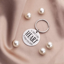 Load image into Gallery viewer, Tritiara Teachers Appreciation Day Gifts Keychain for Mothers Fathers DayFrom Kids Women Men Mom Dad Coaches - Graduation End Of The School Year ,Birthday Keyring -It Takes a Big Heart to Teach Little Minds