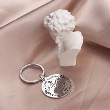 Load image into Gallery viewer, Tritiara Women Keychain for Wife Birthday Bride Wedding Day Girl Her Girls Daughter Marriage Valentines Christmas Chrismas My Queen Gift