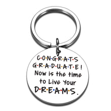 Load image into Gallery viewer, 2021 College Graduation Gifts for Him Her Boys Girls Senior Inspirational Gifts for High School Nurse Master Medical Students Son Daughter Keychain from Mom Dad Women Men Graduation Gifts for Friends