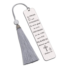 Load image into Gallery viewer, Christian Christmas Gifts for Women Men Bible Verse Bookmark Religious Easter Gifts for Kids Godson Goddaughter Inspirational Graduation Catholic Baptism Gifts for Teen Boys Birthday Thanksgiving Gift