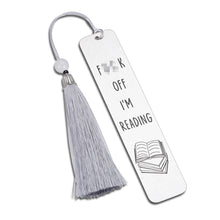 Load image into Gallery viewer, Funny Inspirational Bookmark for Book Lovers I’m Reading Gifts for Book Reader Gifts for Women Writers Friend Book Club Christmas Birthday Graduation Gifts for Boys Girls Librarian Student Coworker