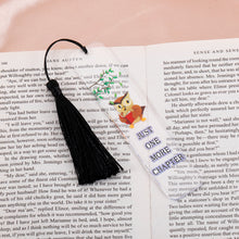 Load image into Gallery viewer, Just One More Chapter Bookmark for Book Lovers Funny Book Markers for Teens Stocking Stuffers Inspirational Bookmark for Boys Girls Friend Reading Reader Graduation Gifts for Student Teacher Christmas