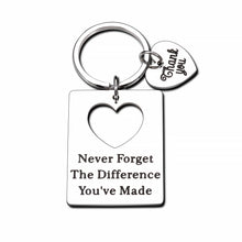 Load image into Gallery viewer, Coworker Leaving Gifts for Boss Colleague Teacher Retirement Gifts Keychain for Women Men Thank You Appreciation Gifts for Employees Leader Coach Farewell Going Away for Nurse Social Worker Volunteer
