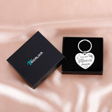Load image into Gallery viewer, Valentines Day Gifts You’re My Favorite Keychain Husband Gifts for Boyfriend from Wife Girlfriend Wedding Birthday -Anniversary for Wife Her Him Wifey Hubby Eres Mi Imbécil Favorito.