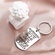 Load image into Gallery viewer, Inspirational Graduation Keychain Gifts For Men Women Teen Boys Girls Friends - BFF Gifts- Harry Potter Fans-Happiness Can Be Found Even in The Darkest of Times Birthday Graduation Albus Dumbledore