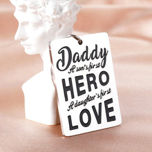 Load image into Gallery viewer, Christmas Gifts for Dad from Daughter Son Dad Appreciation Gifts for Men Father’s Day Keychain for Daddy Birthday New Dad Stepdad Bonus Dad Husband Gifts from Kids Valentines Father of the Bride Papa