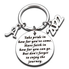 Load image into Gallery viewer, 2022 Graduation Gifts for Him Her Senior Graduation Gifts Keychain for High School College Boys Girls Master Nurse Law Grads